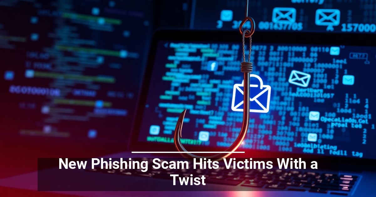 New Phishing Scam Hits Victims With a Twist